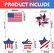 26 Pcs 4th of July Decorations Memorial Day Decorations,Small Flags,Patriotic Stars and Stripes Pinwheels,Red White and Blue Decor for Patriotic Independence Day Party Supplies
